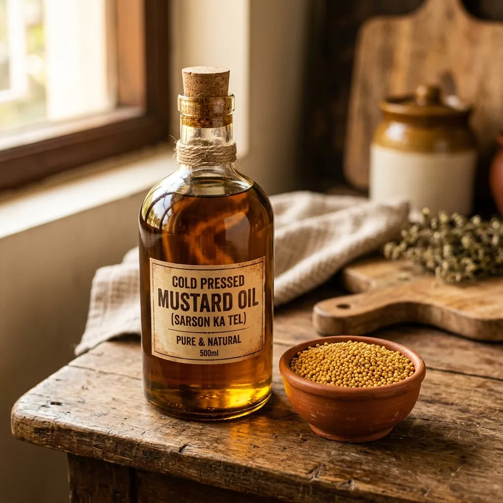 Cold-Pressed Mustard Oil