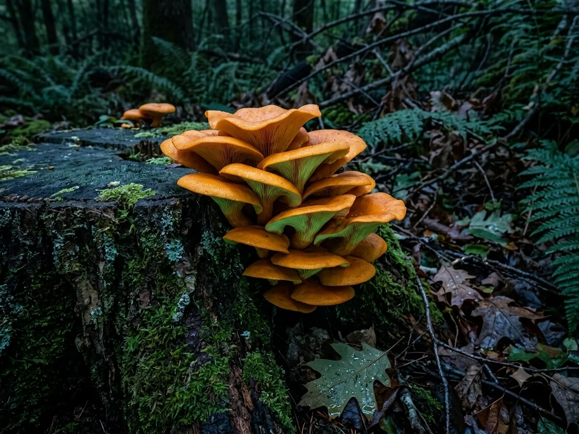 Jack-o'-Lantern Mushroom